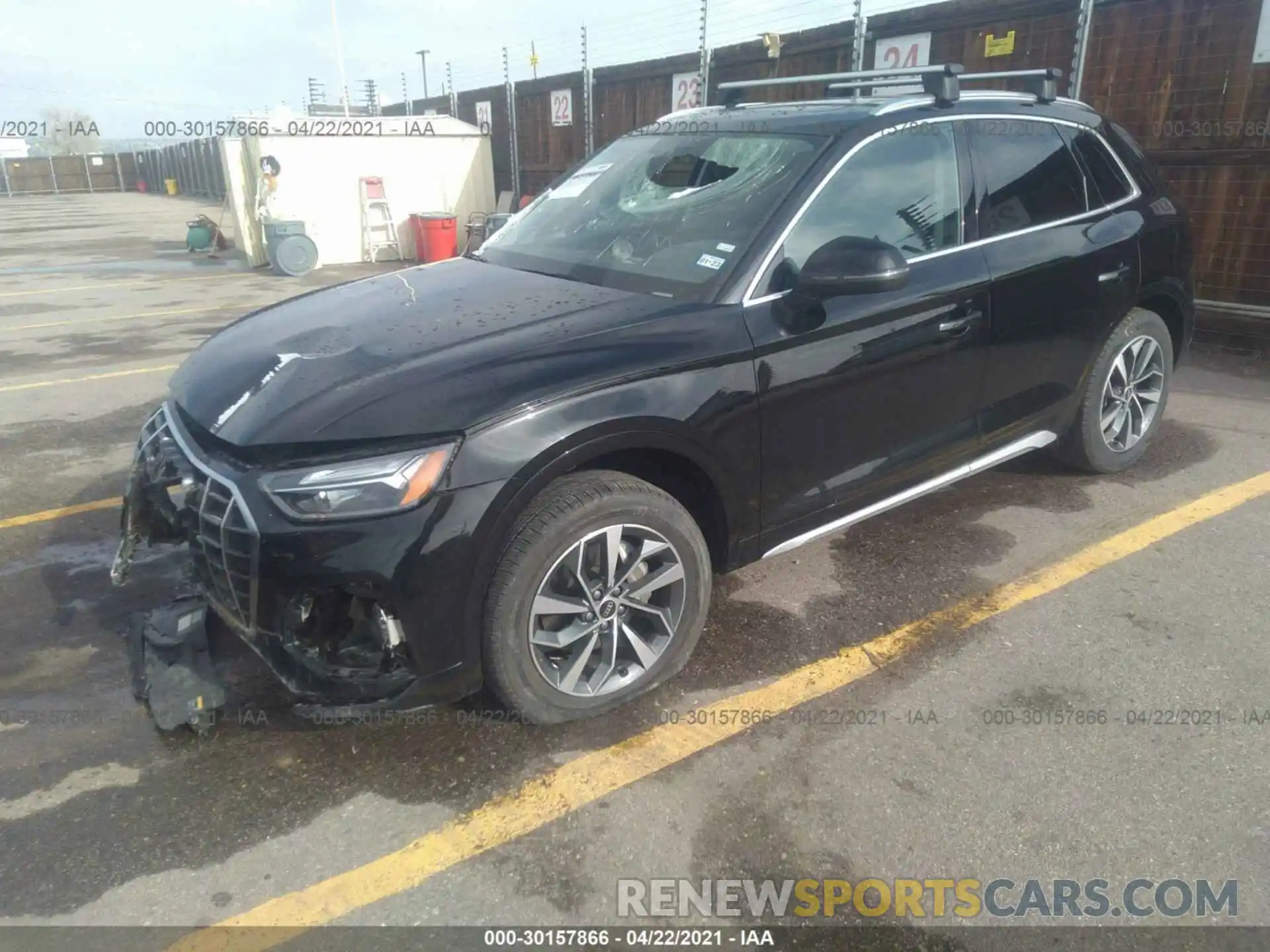 2 Photograph of a damaged car WA1BAAFY8M2017772 AUDI Q5 2021