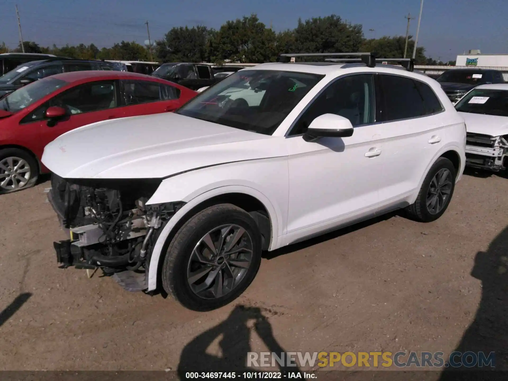 2 Photograph of a damaged car WA1BAAFY8M2018825 AUDI Q5 2021