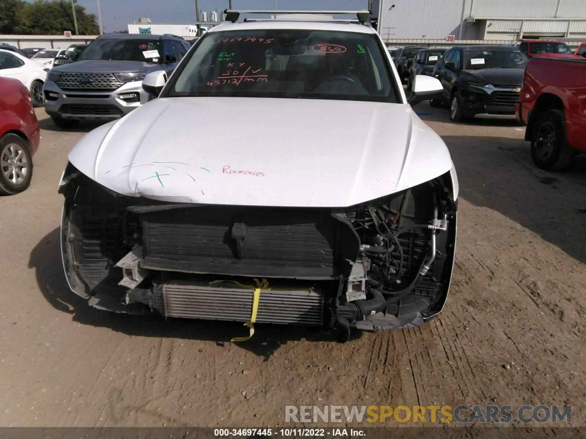 6 Photograph of a damaged car WA1BAAFY8M2018825 AUDI Q5 2021