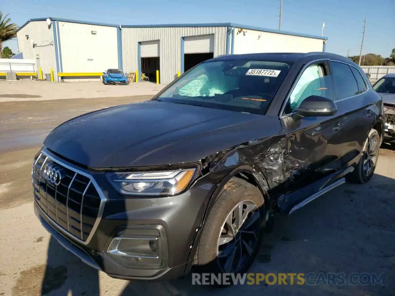 2 Photograph of a damaged car WA1BAAFY8M2050433 AUDI Q5 2021