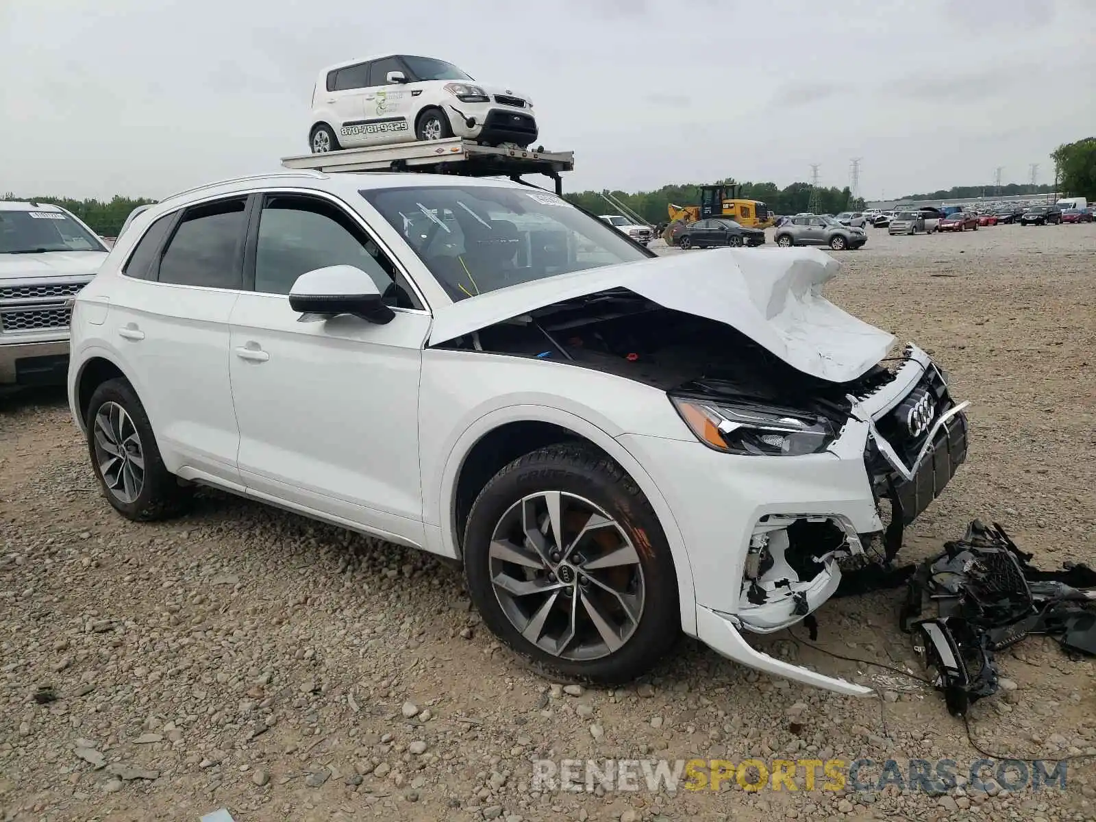 1 Photograph of a damaged car WA1BAAFY8M2051520 AUDI Q5 2021