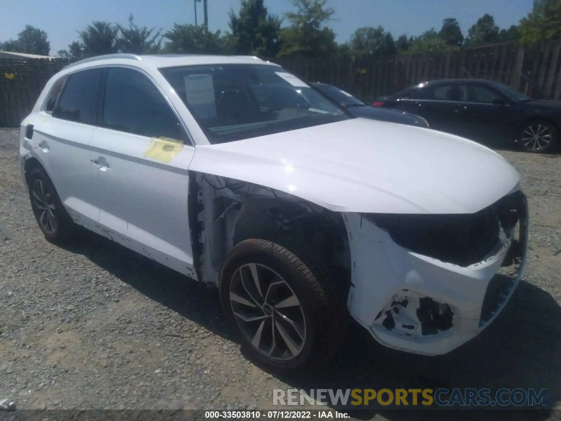 1 Photograph of a damaged car WA1BAAFY8M2068544 AUDI Q5 2021