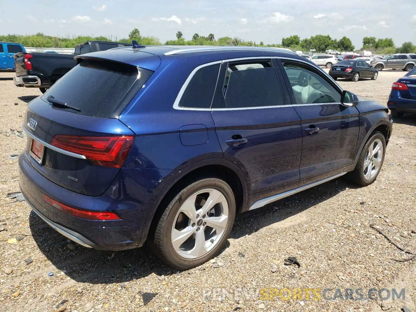 4 Фотография поврежденного автомобиля WA1BAAFY8M2092665 AUDI Q5 2021