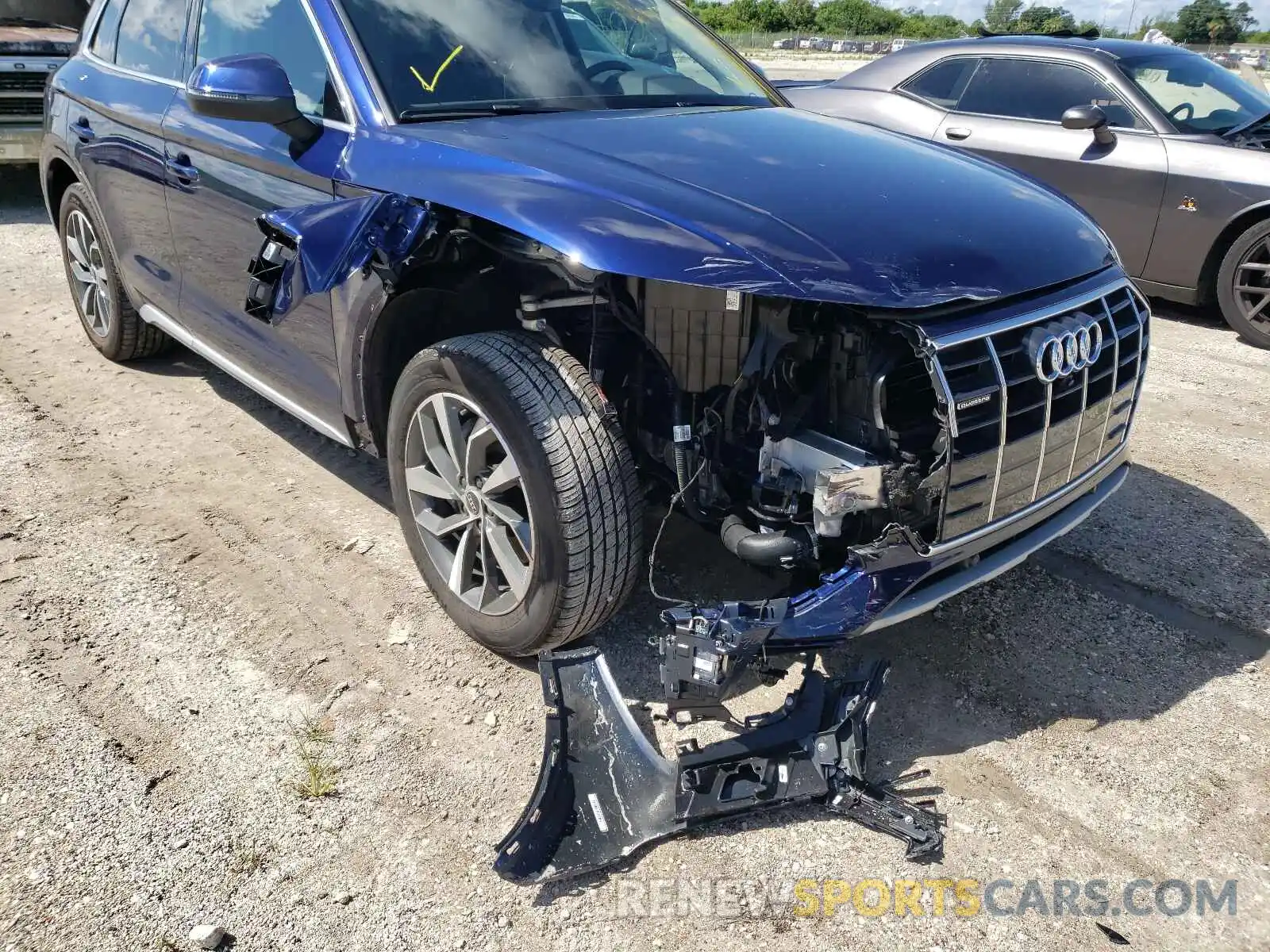 9 Photograph of a damaged car WA1BAAFY8M2095419 AUDI Q5 2021