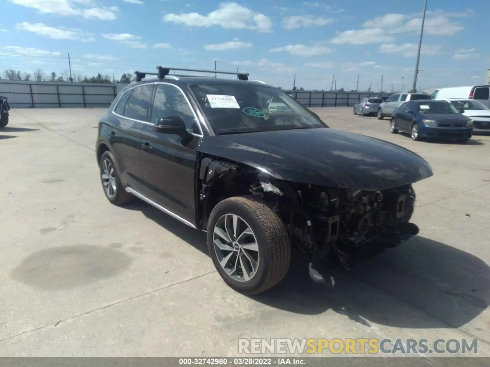 1 Фотография поврежденного автомобиля WA1BAAFY8M2106435 AUDI Q5 2021