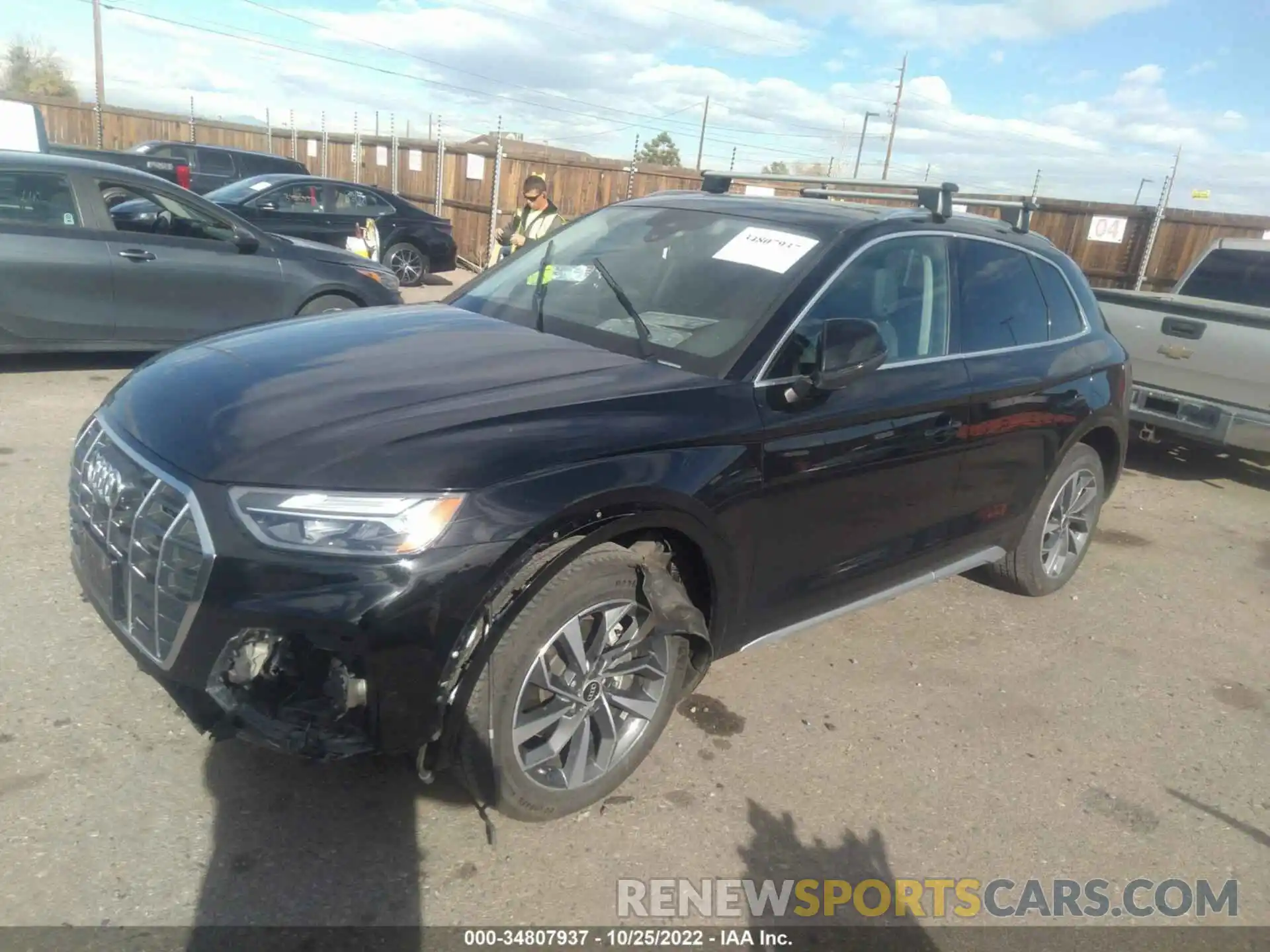 2 Фотография поврежденного автомобиля WA1BAAFY8M2108699 AUDI Q5 2021