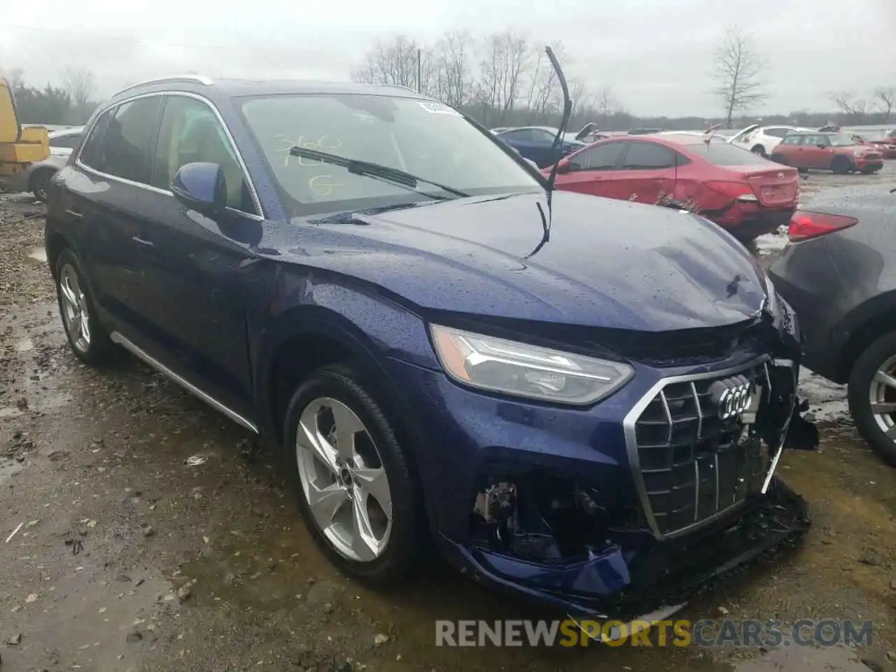 1 Photograph of a damaged car WA1BAAFY8M2108976 AUDI Q5 2021