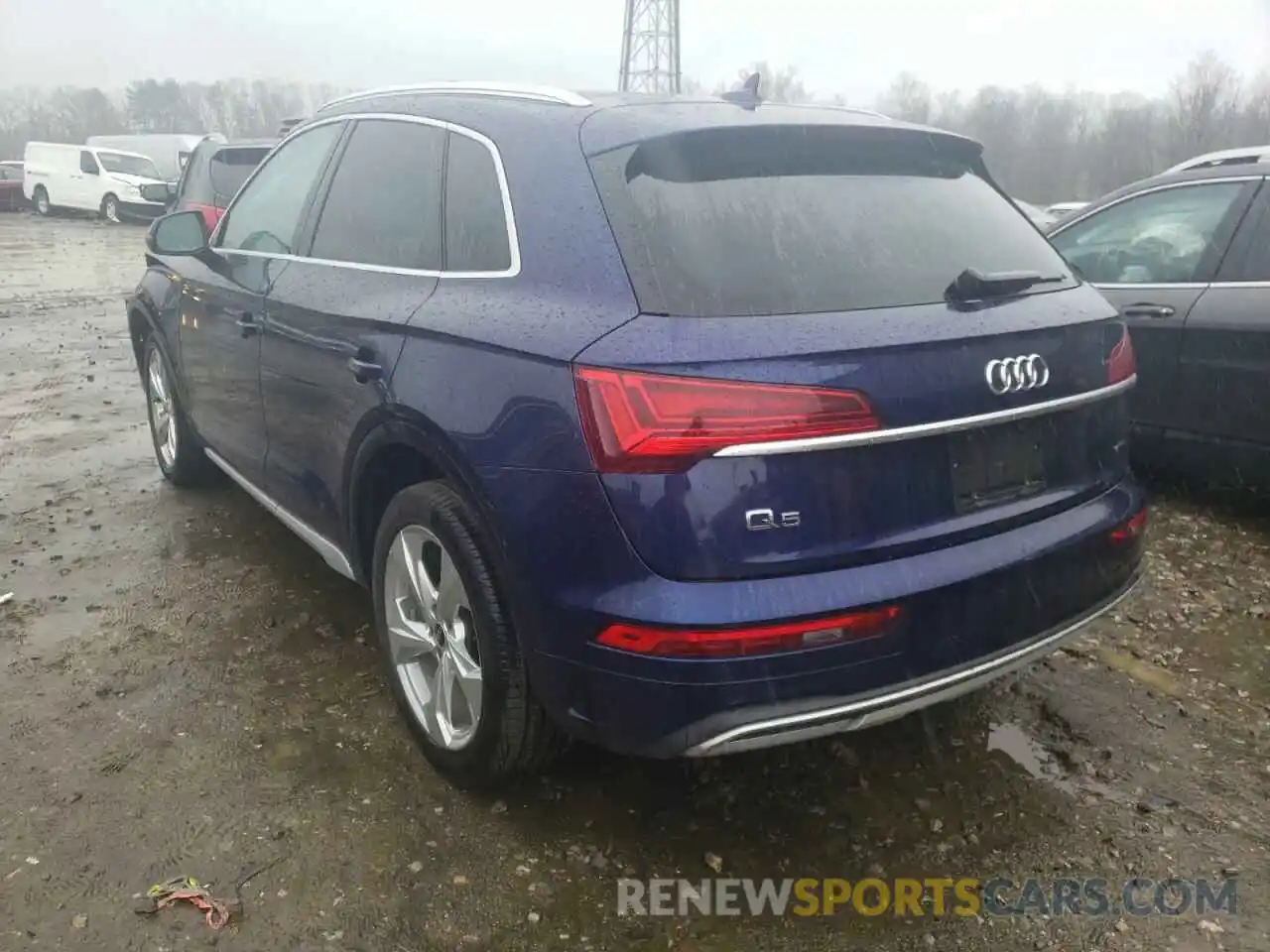 3 Фотография поврежденного автомобиля WA1BAAFY8M2108976 AUDI Q5 2021