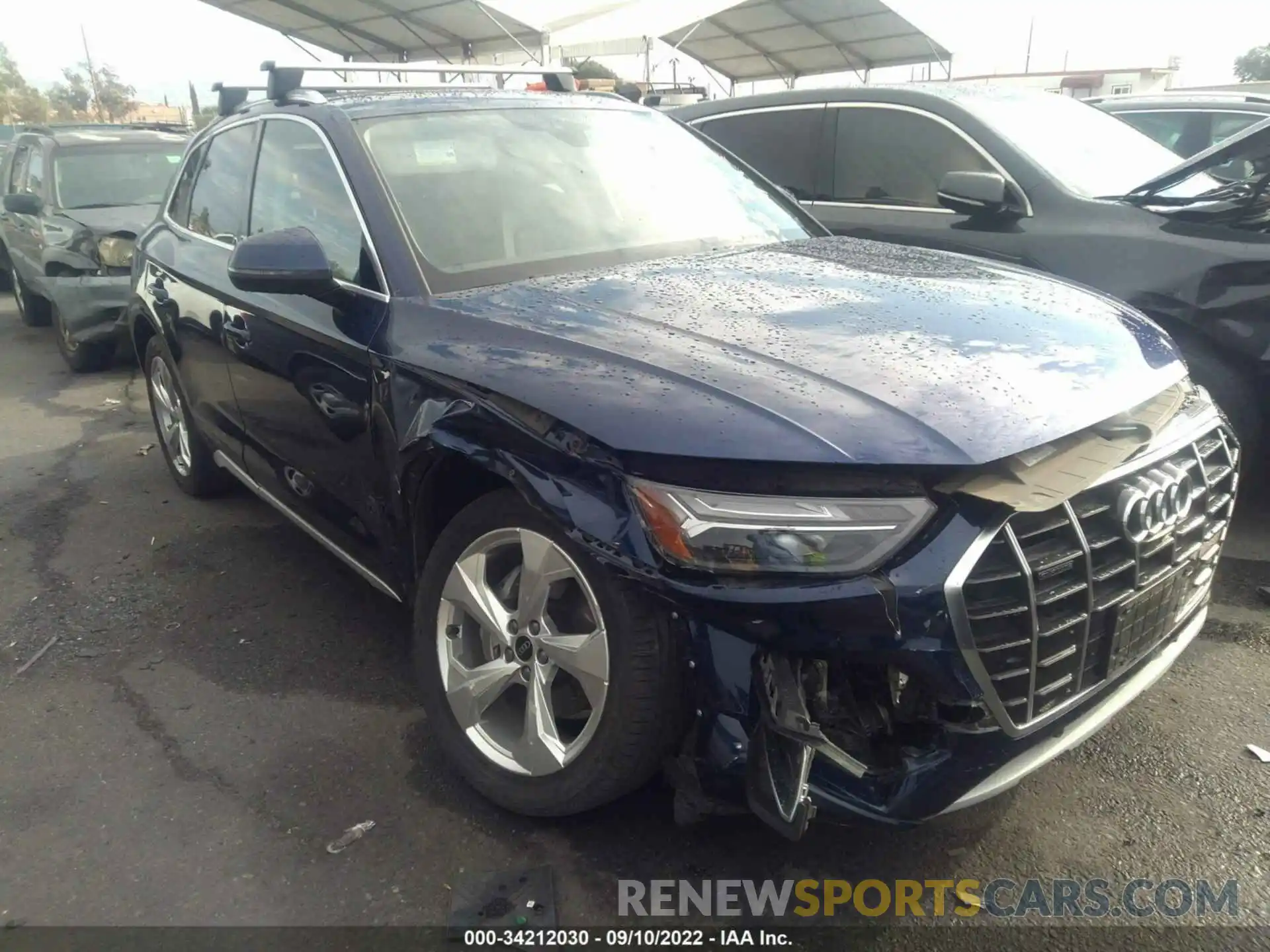 1 Photograph of a damaged car WA1BAAFY9M2004612 AUDI Q5 2021