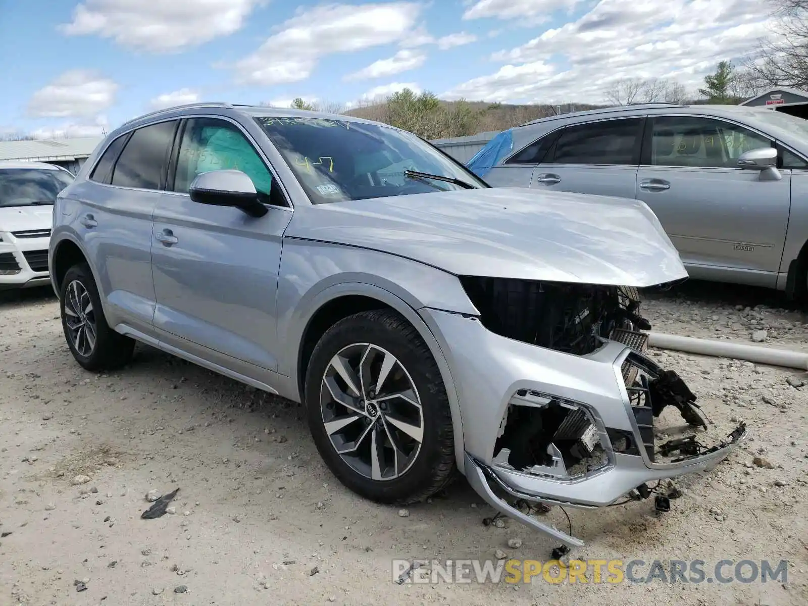 1 Photograph of a damaged car WA1BAAFY9M2007249 AUDI Q5 2021