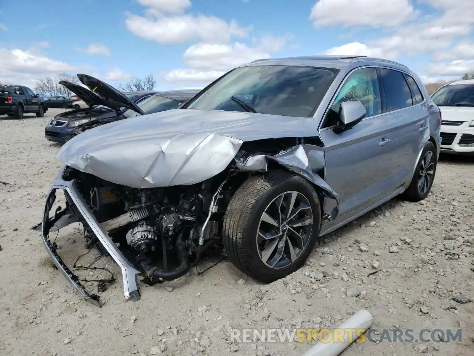 2 Photograph of a damaged car WA1BAAFY9M2007249 AUDI Q5 2021