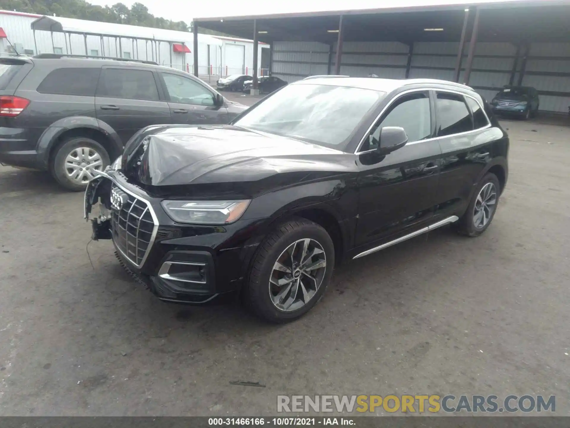 2 Фотография поврежденного автомобиля WA1BAAFY9M2013410 AUDI Q5 2021