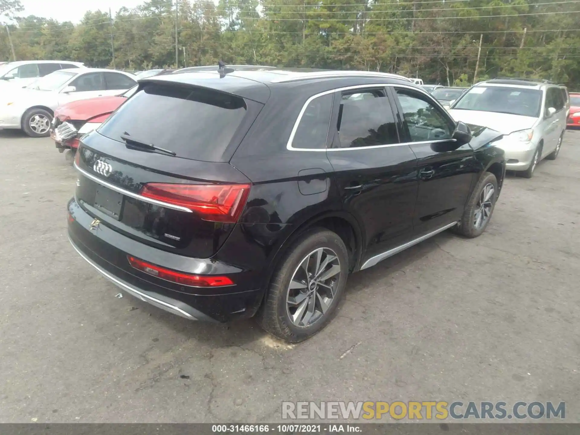 4 Фотография поврежденного автомобиля WA1BAAFY9M2013410 AUDI Q5 2021