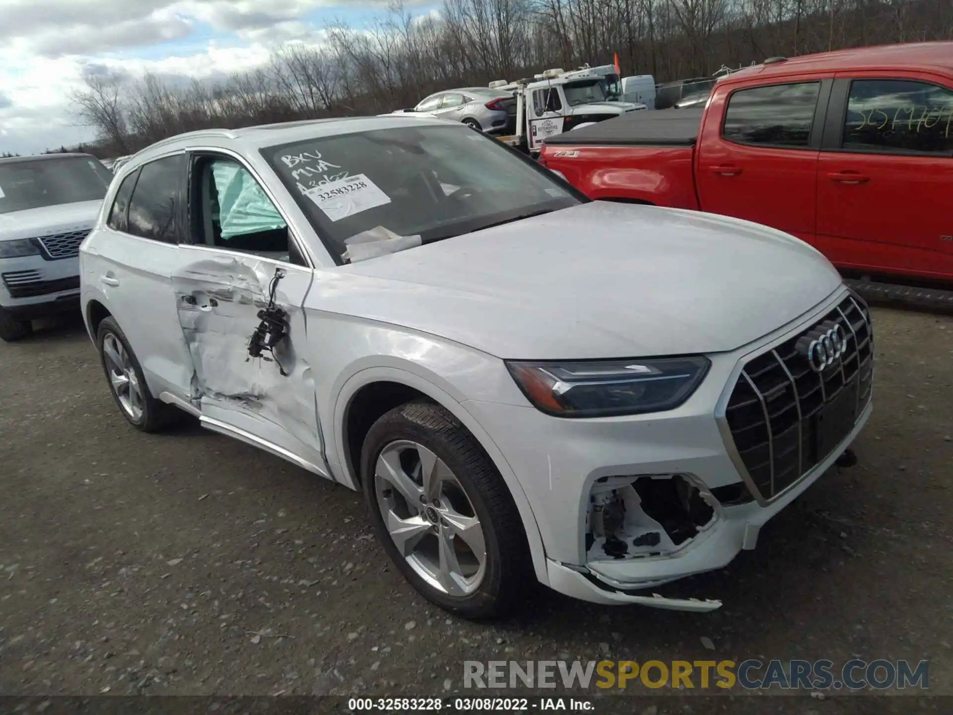 1 Фотография поврежденного автомобиля WA1BAAFY9M2013584 AUDI Q5 2021