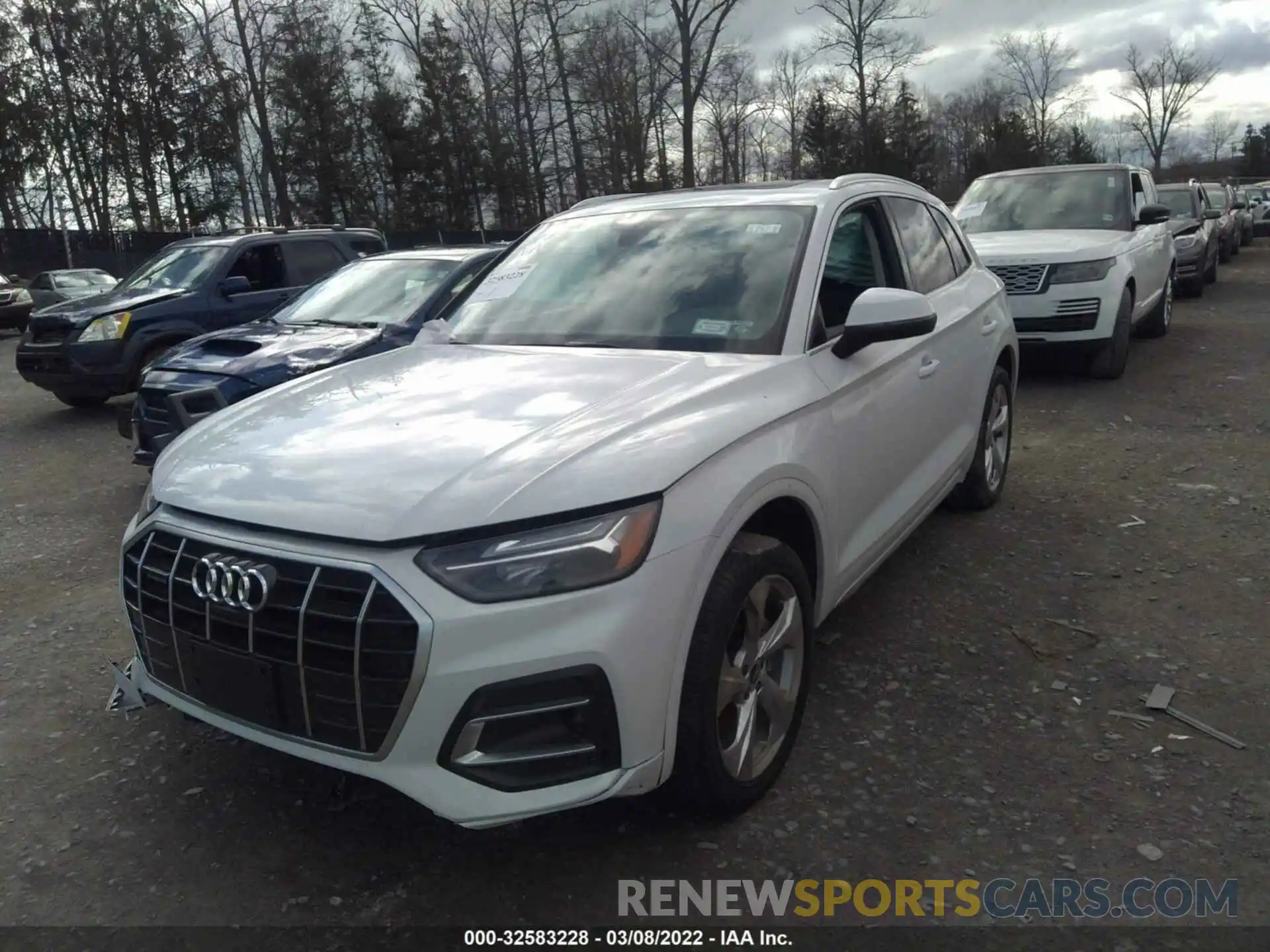 2 Фотография поврежденного автомобиля WA1BAAFY9M2013584 AUDI Q5 2021