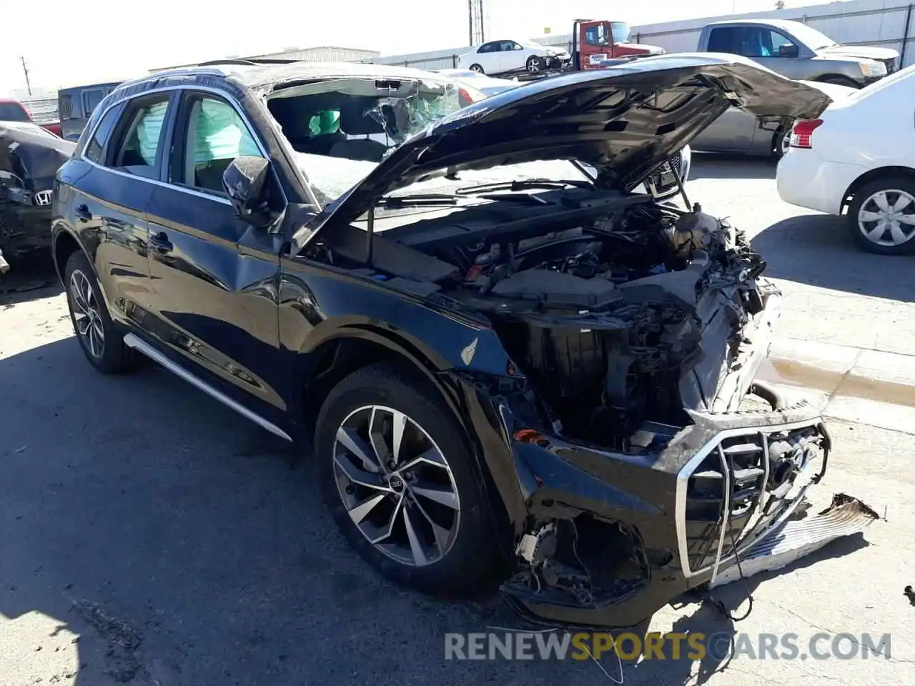 1 Photograph of a damaged car WA1BAAFY9M2015125 AUDI Q5 2021