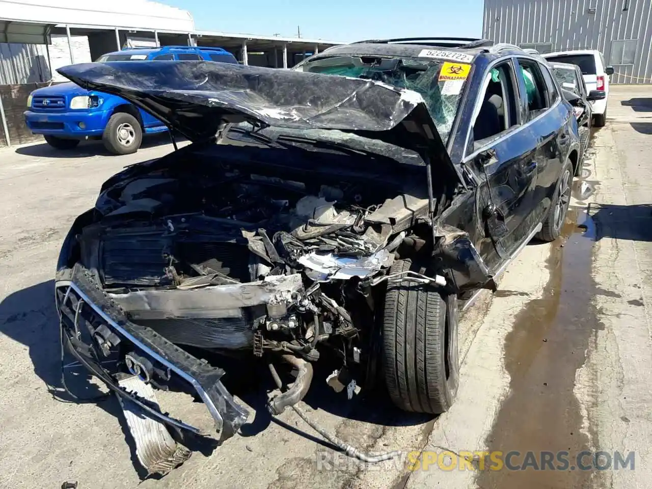 2 Photograph of a damaged car WA1BAAFY9M2015125 AUDI Q5 2021