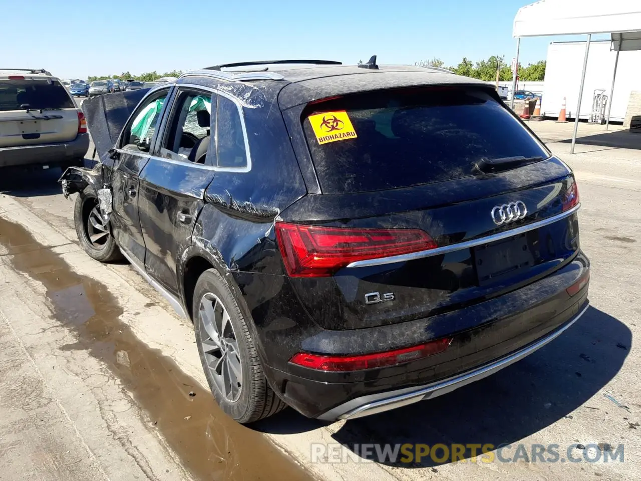 3 Фотография поврежденного автомобиля WA1BAAFY9M2015125 AUDI Q5 2021