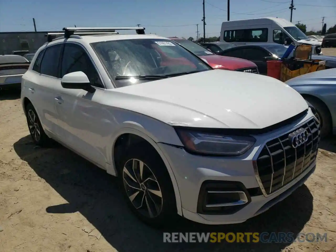 1 Photograph of a damaged car WA1BAAFY9M2019143 AUDI Q5 2021