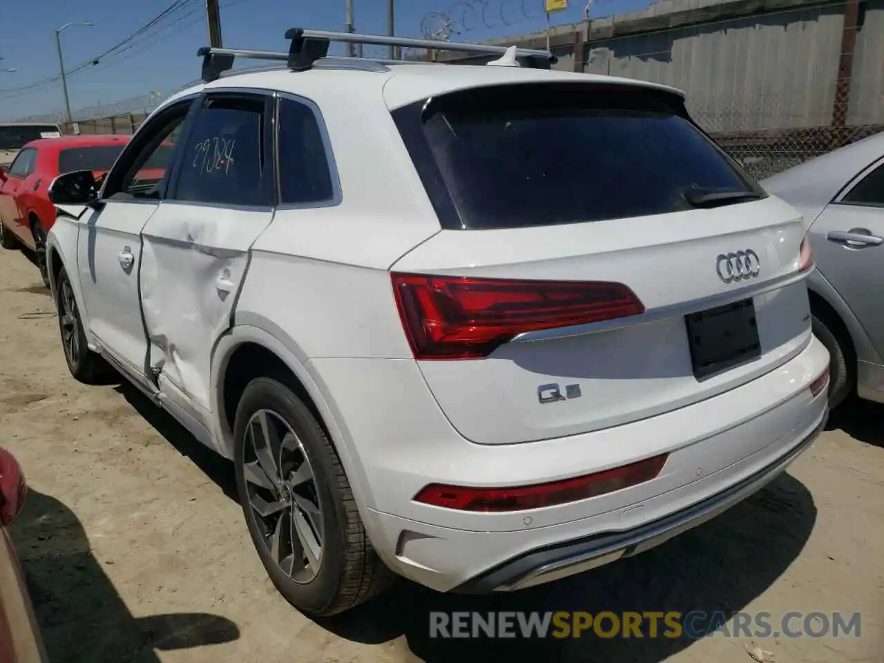 3 Фотография поврежденного автомобиля WA1BAAFY9M2019143 AUDI Q5 2021