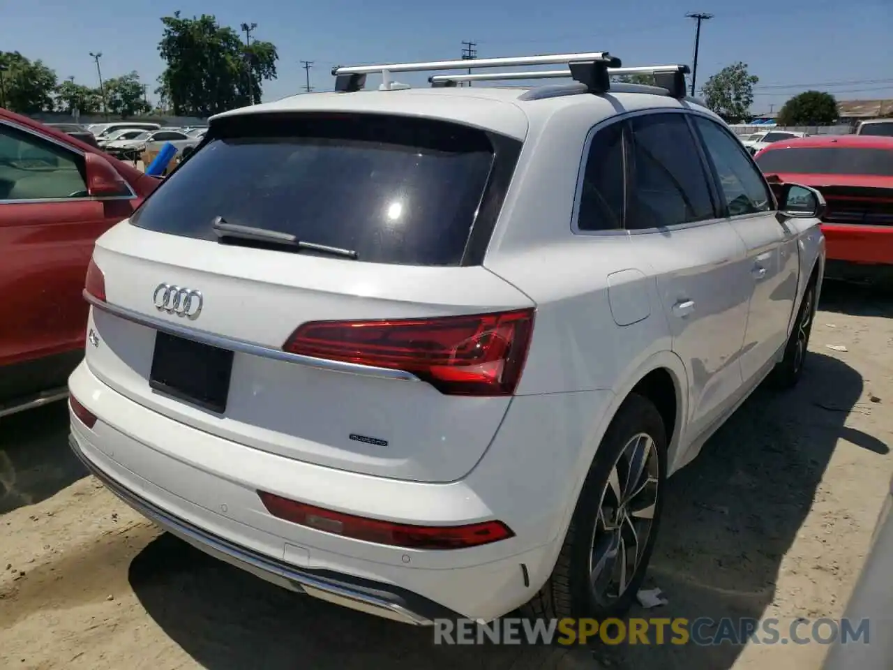 4 Фотография поврежденного автомобиля WA1BAAFY9M2019143 AUDI Q5 2021