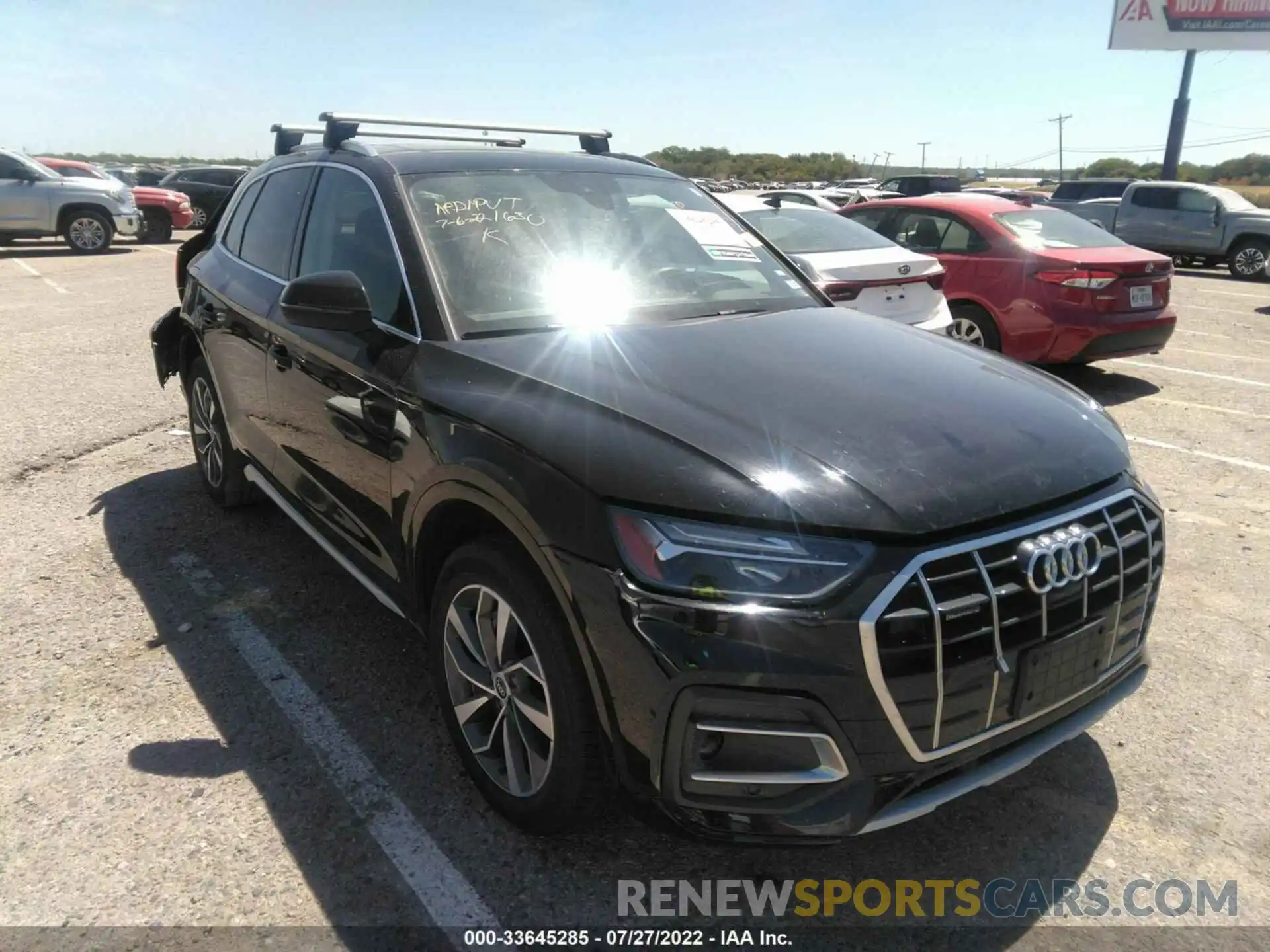 1 Photograph of a damaged car WA1BAAFY9M2021104 AUDI Q5 2021