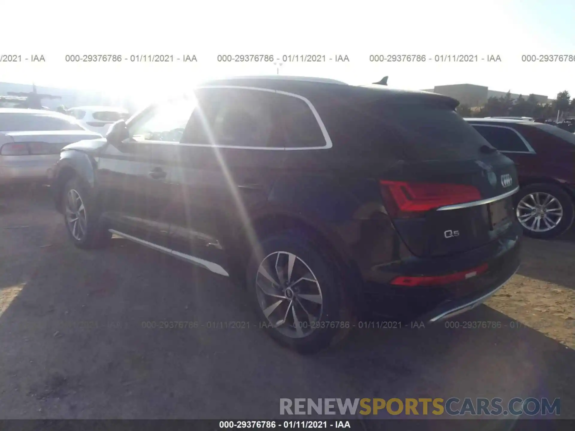 3 Фотография поврежденного автомобиля WA1BAAFY9M2022804 AUDI Q5 2021