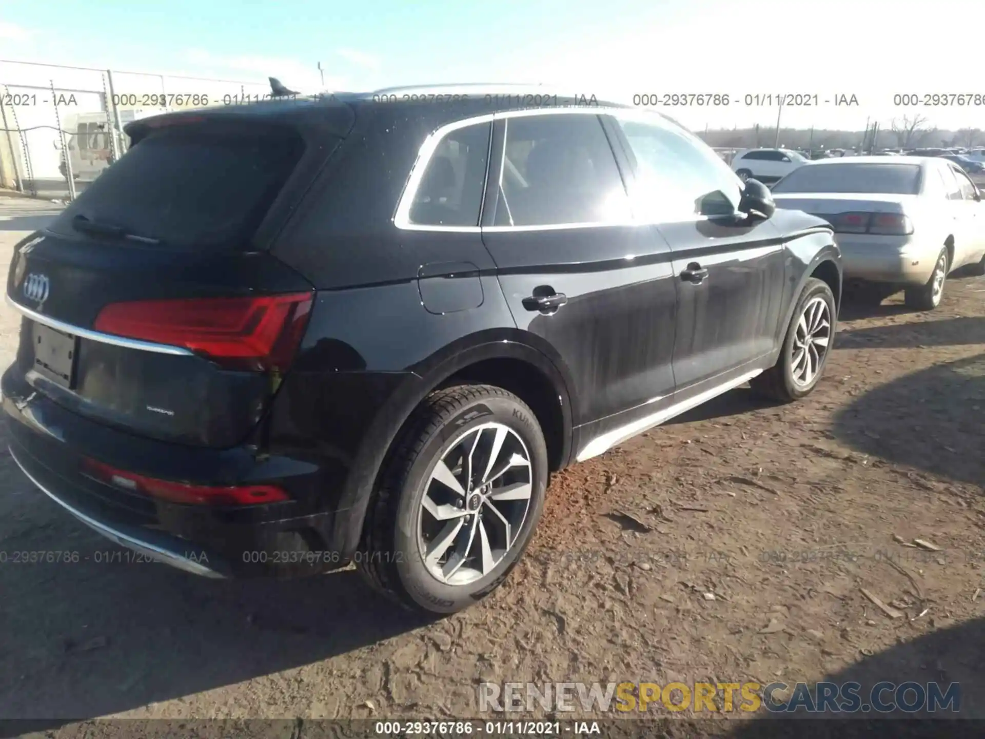 4 Фотография поврежденного автомобиля WA1BAAFY9M2022804 AUDI Q5 2021