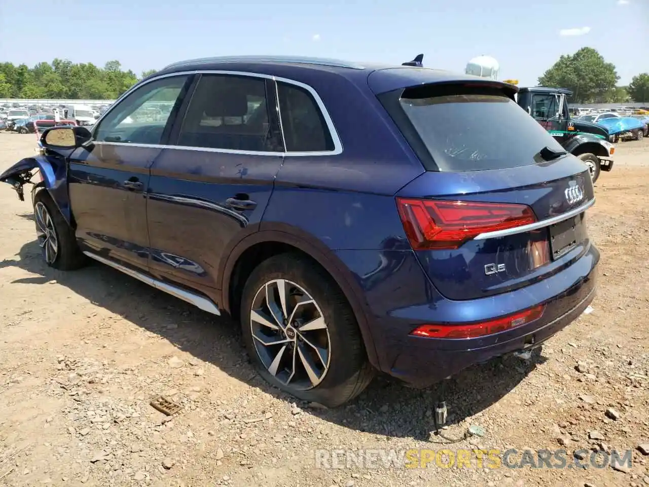 3 Фотография поврежденного автомобиля WA1BAAFY9M2061828 AUDI Q5 2021