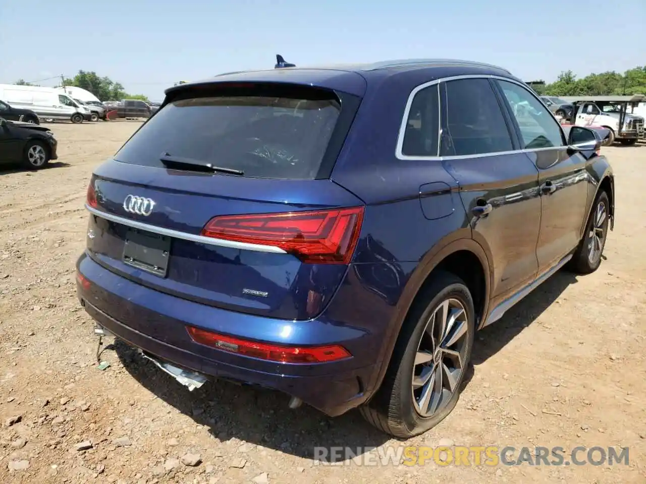 4 Фотография поврежденного автомобиля WA1BAAFY9M2061828 AUDI Q5 2021