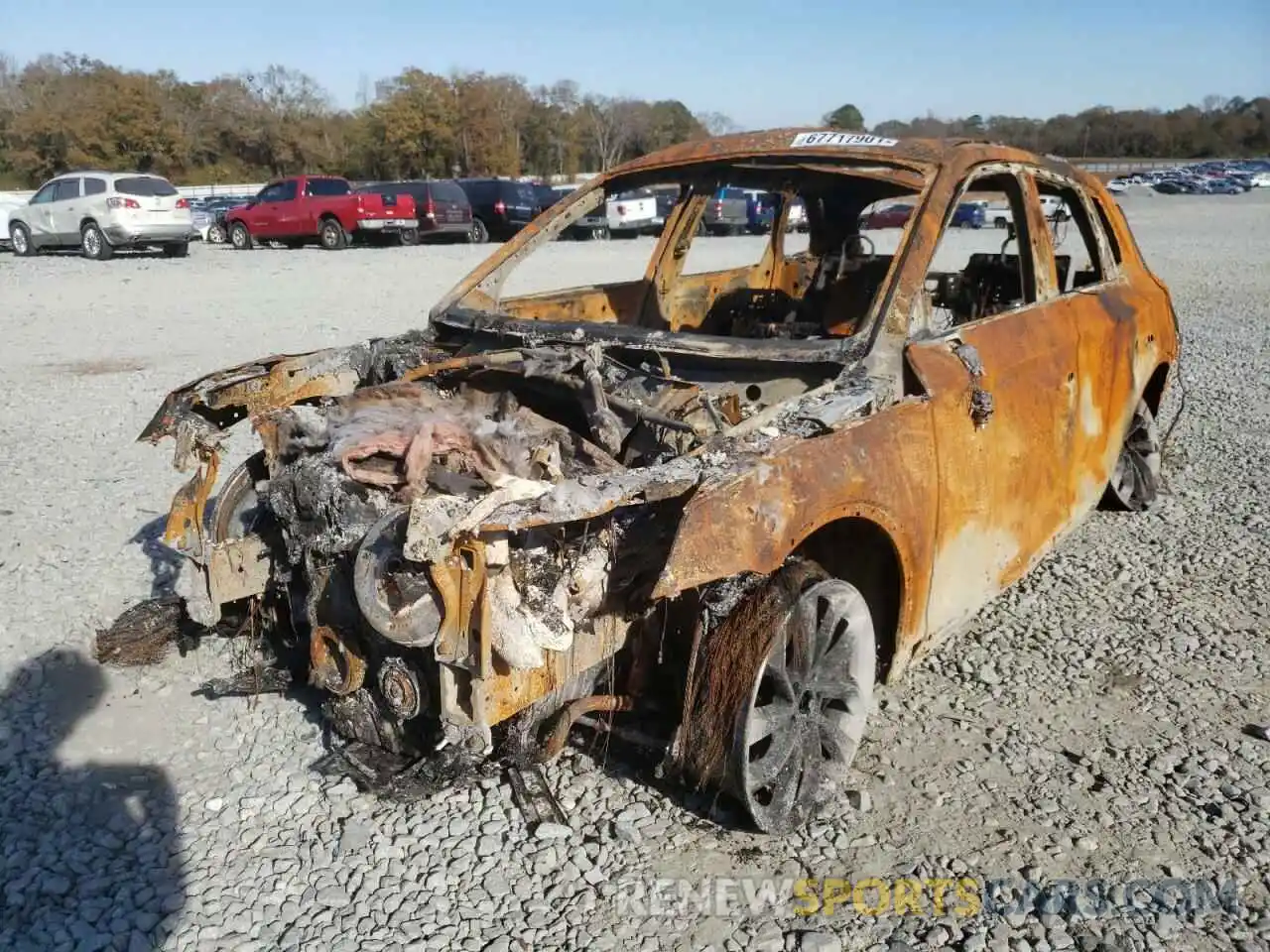 2 Photograph of a damaged car WA1BAAFY9M2067127 AUDI Q5 2021