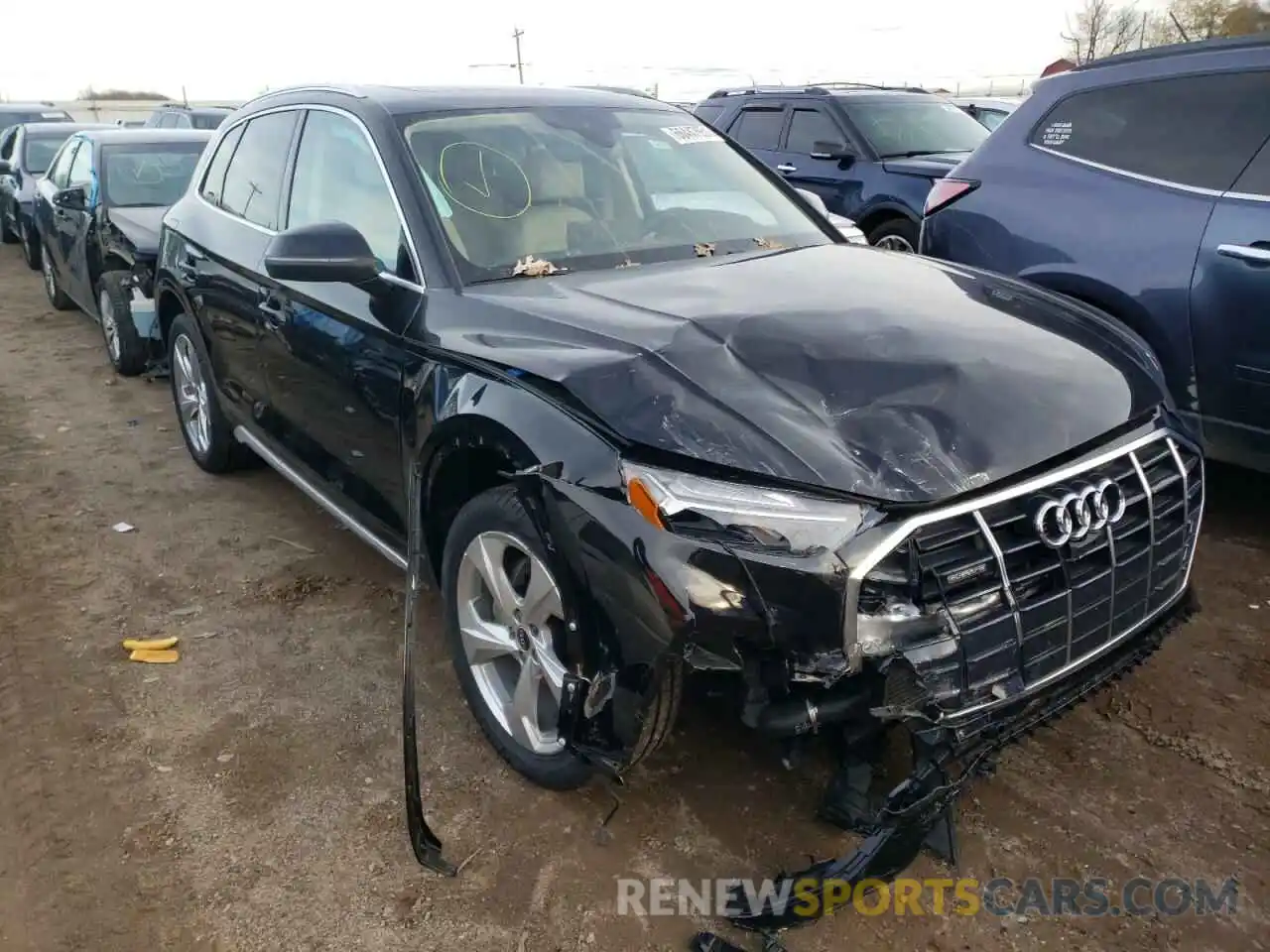 1 Photograph of a damaged car WA1BAAFY9M2077530 AUDI Q5 2021