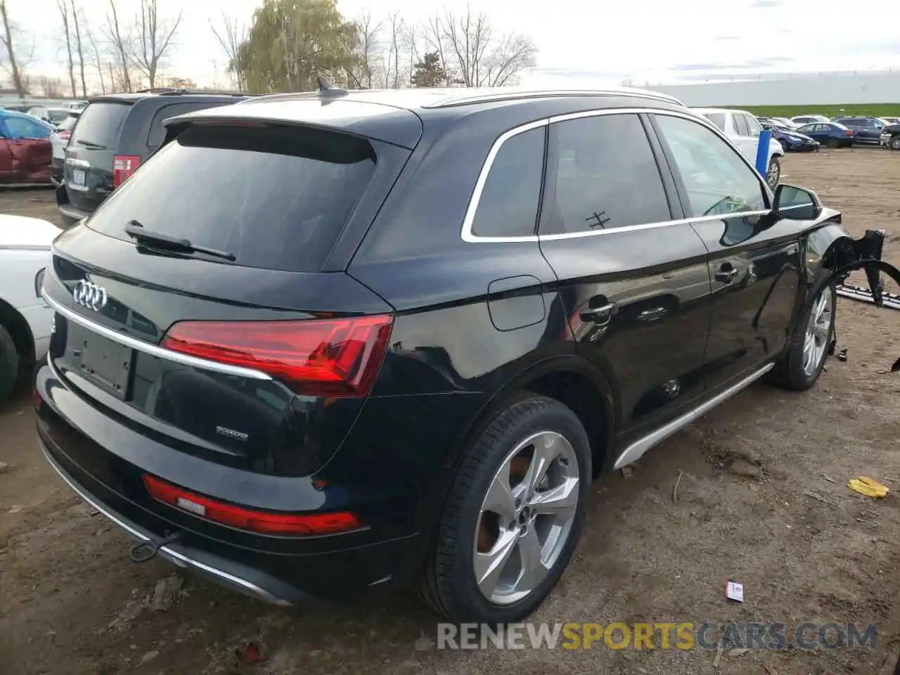 4 Фотография поврежденного автомобиля WA1BAAFY9M2077530 AUDI Q5 2021