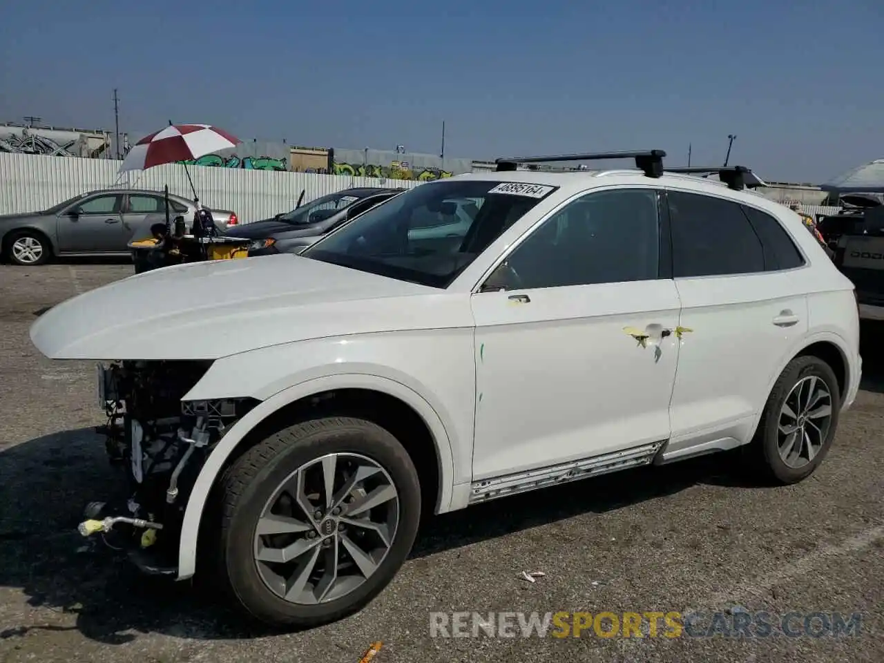 1 Фотография поврежденного автомобиля WA1BAAFY9M2087247 AUDI Q5 2021