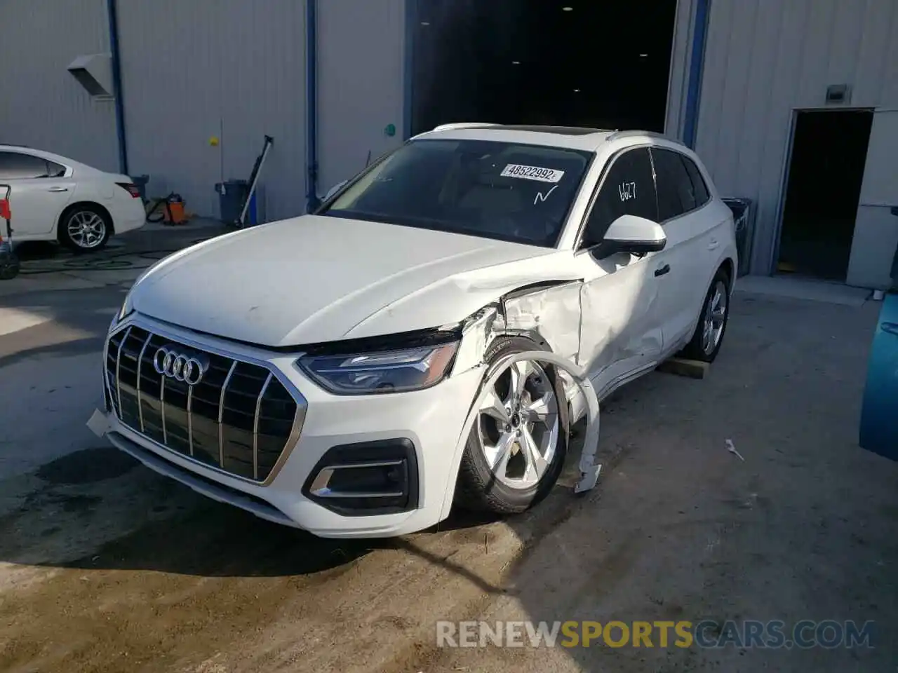 2 Photograph of a damaged car WA1BAAFY9M2095963 AUDI Q5 2021