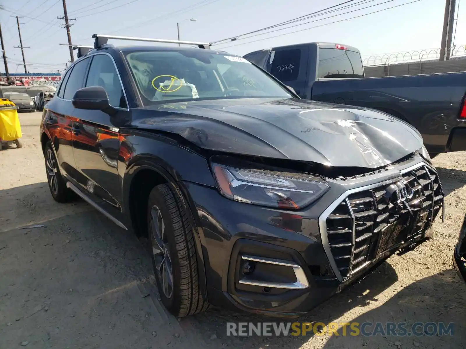 1 Photograph of a damaged car WA1BAAFY9M2103978 AUDI Q5 2021