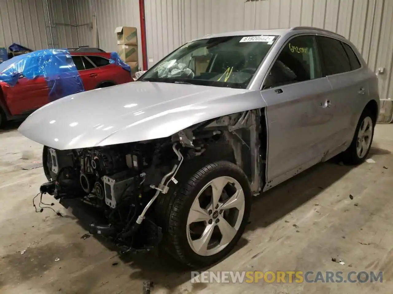 2 Photograph of a damaged car WA1BAAFY9M2113622 AUDI Q5 2021