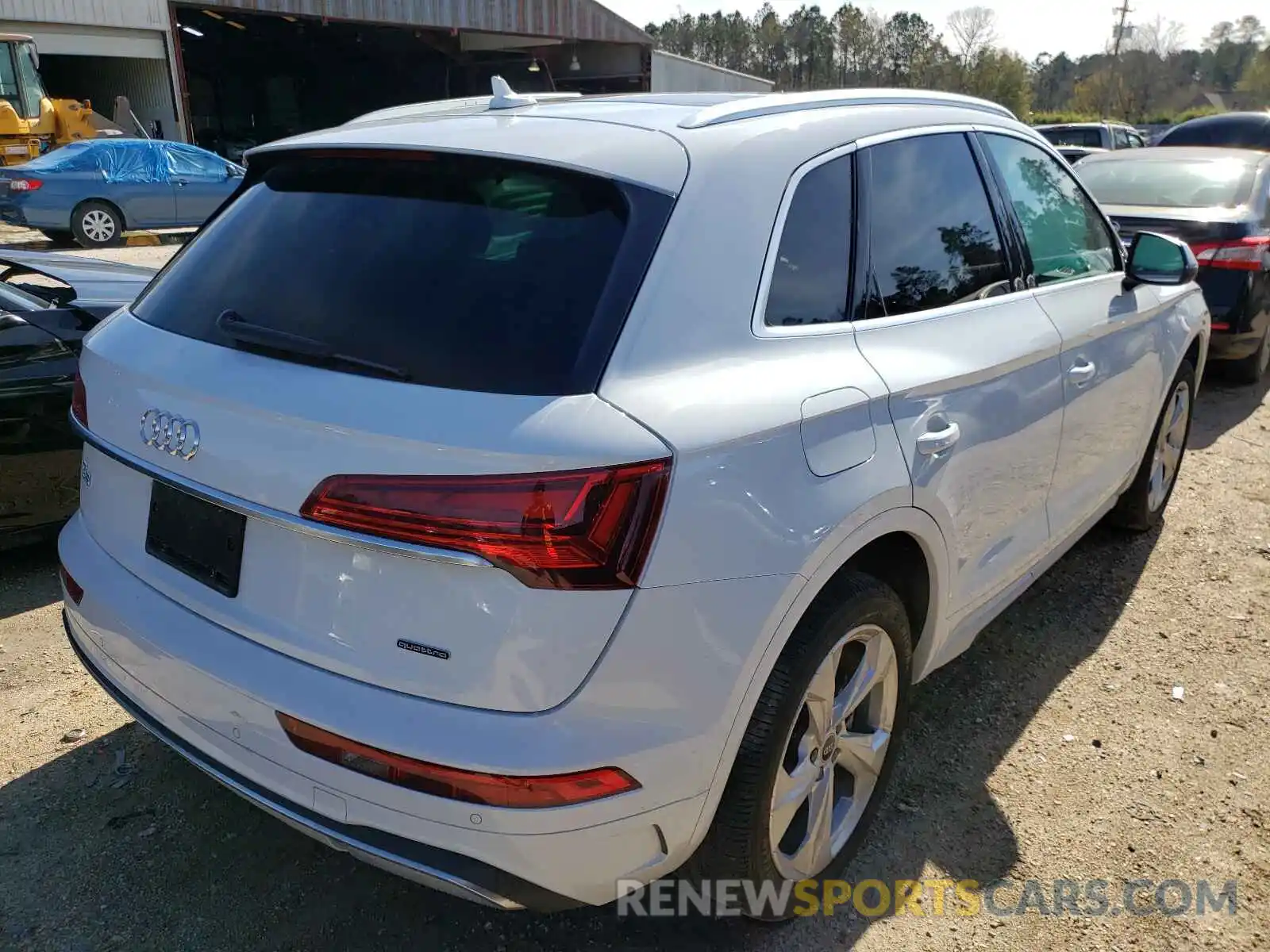 4 Фотография поврежденного автомобиля WA1BAAFYXM2012539 AUDI Q5 2021