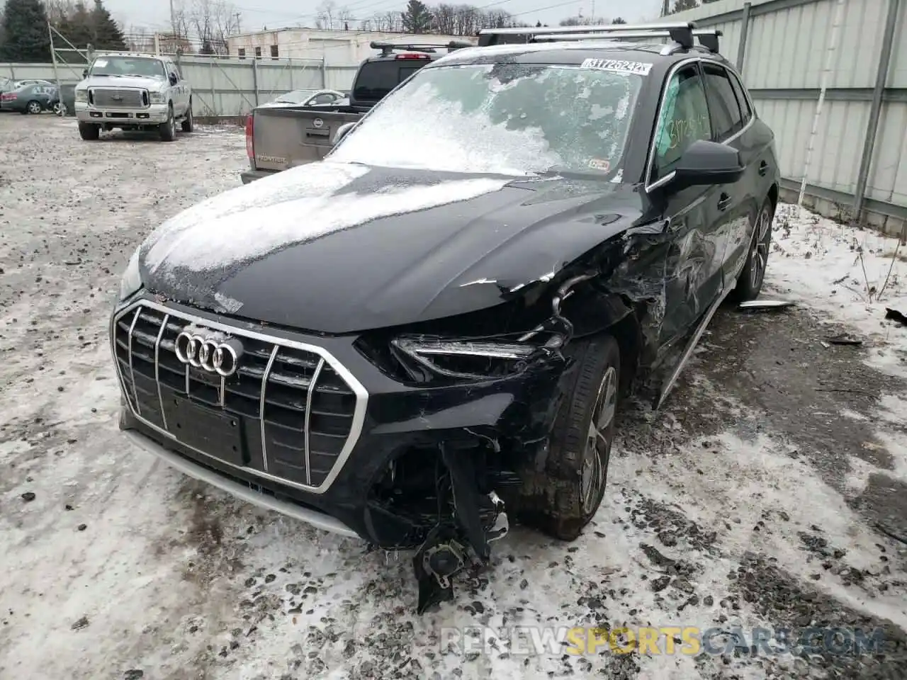 2 Photograph of a damaged car WA1BAAFYXM2014596 AUDI Q5 2021