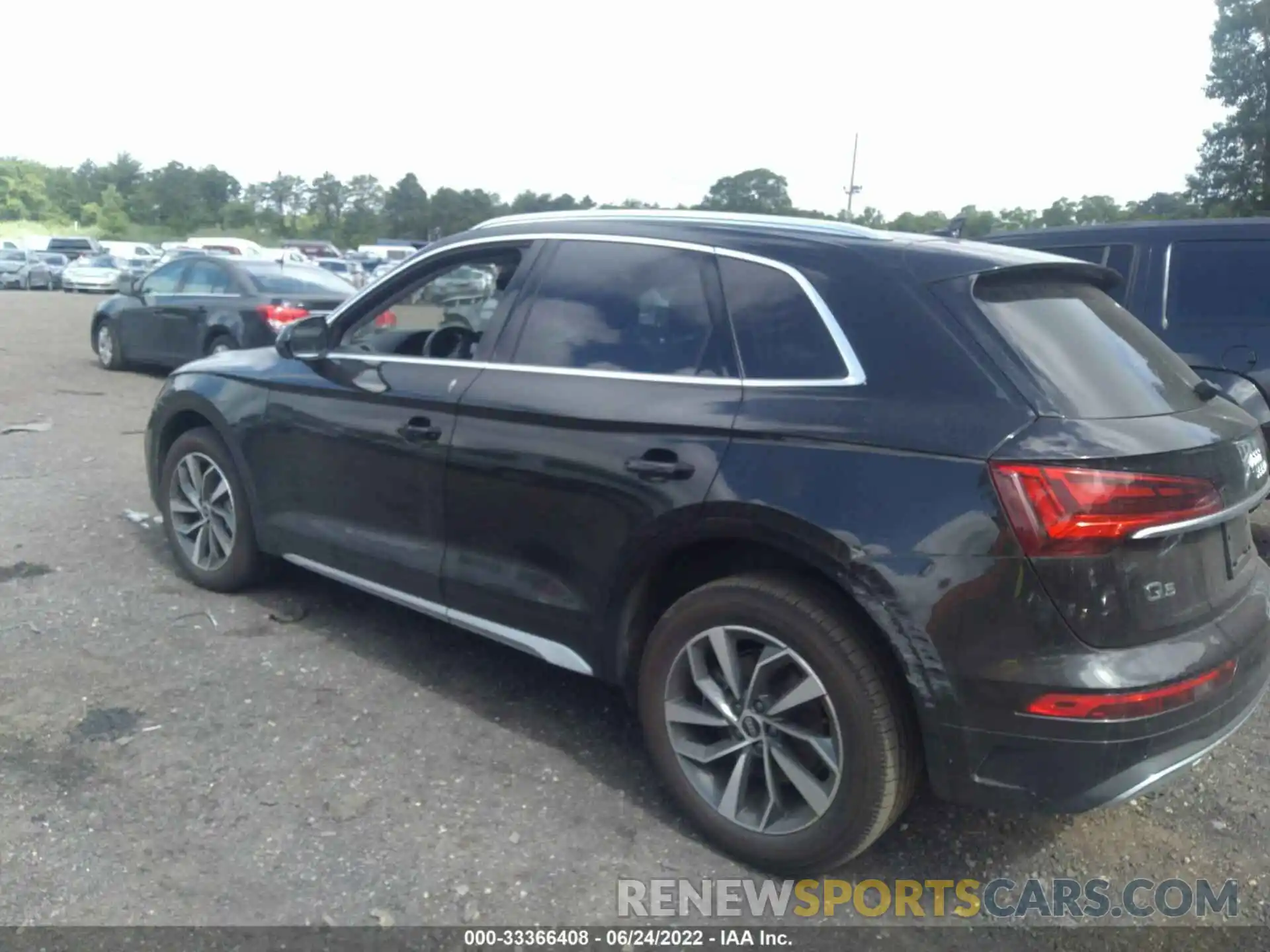 3 Фотография поврежденного автомобиля WA1BAAFYXM2016767 AUDI Q5 2021