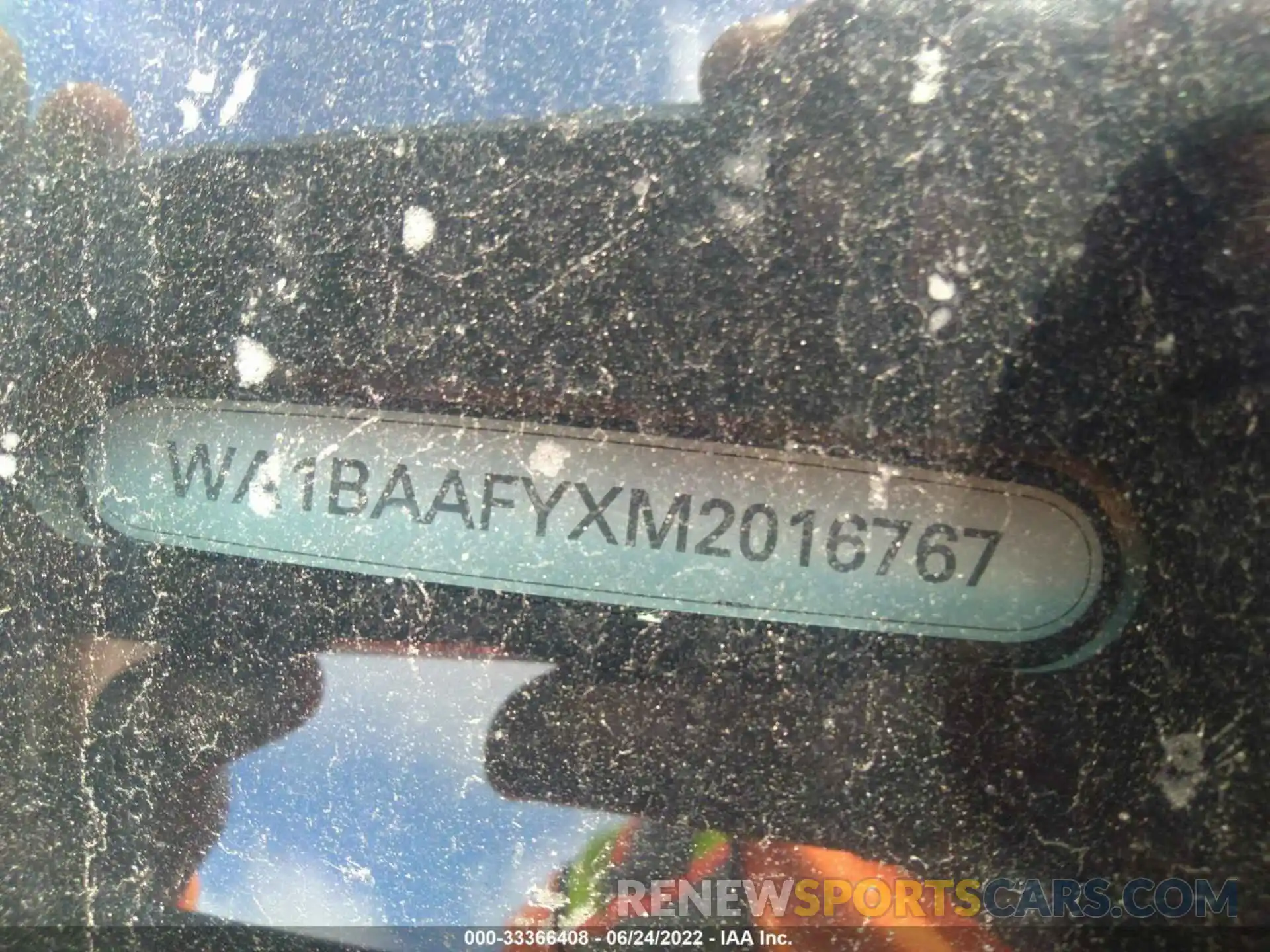 9 Фотография поврежденного автомобиля WA1BAAFYXM2016767 AUDI Q5 2021