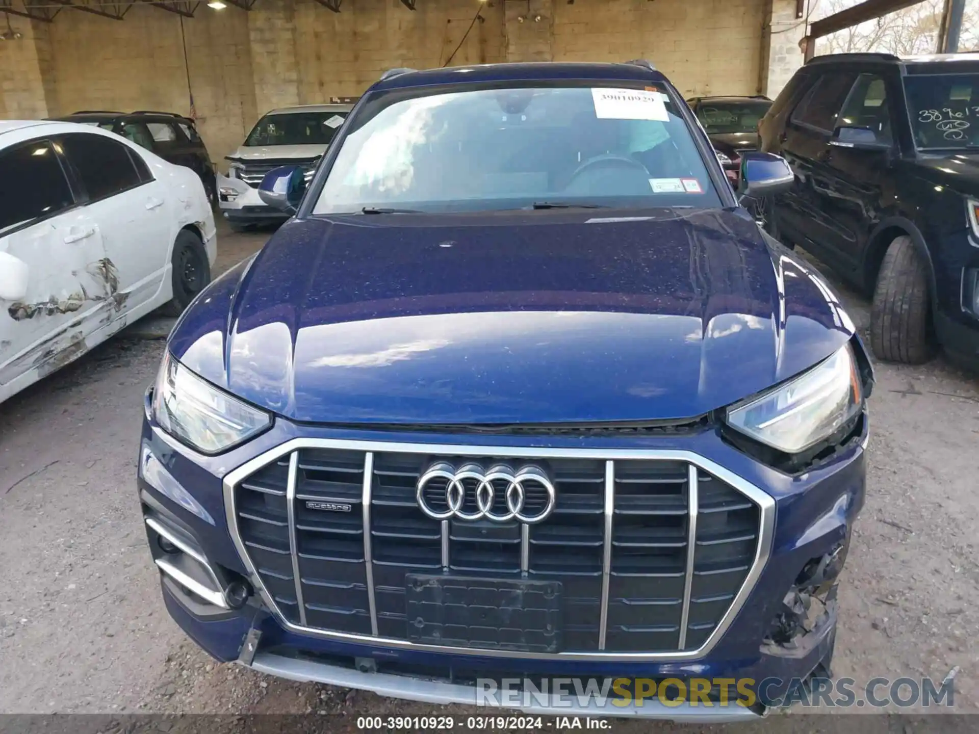 6 Фотография поврежденного автомобиля WA1BAAFYXM2032483 AUDI Q5 2021