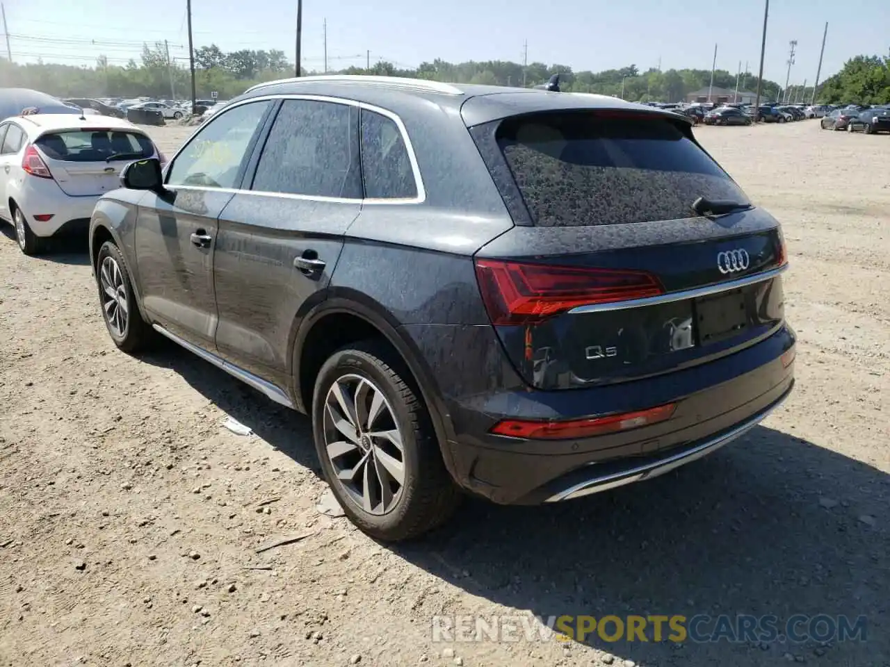 3 Фотография поврежденного автомобиля WA1BAAFYXM2052152 AUDI Q5 2021