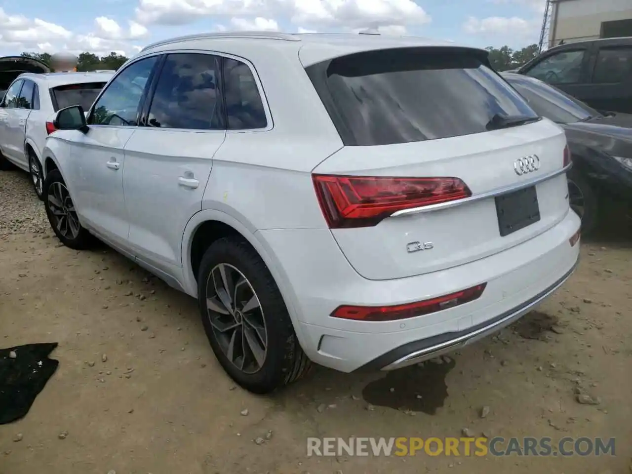 3 Фотография поврежденного автомобиля WA1BAAFYXM2072238 AUDI Q5 2021