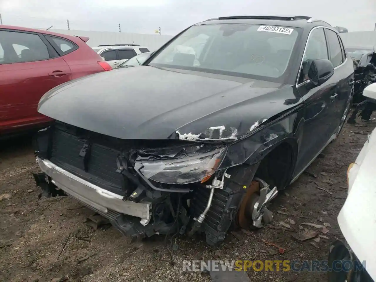 2 Photograph of a damaged car WA1BAAFYXM2077889 AUDI Q5 2021