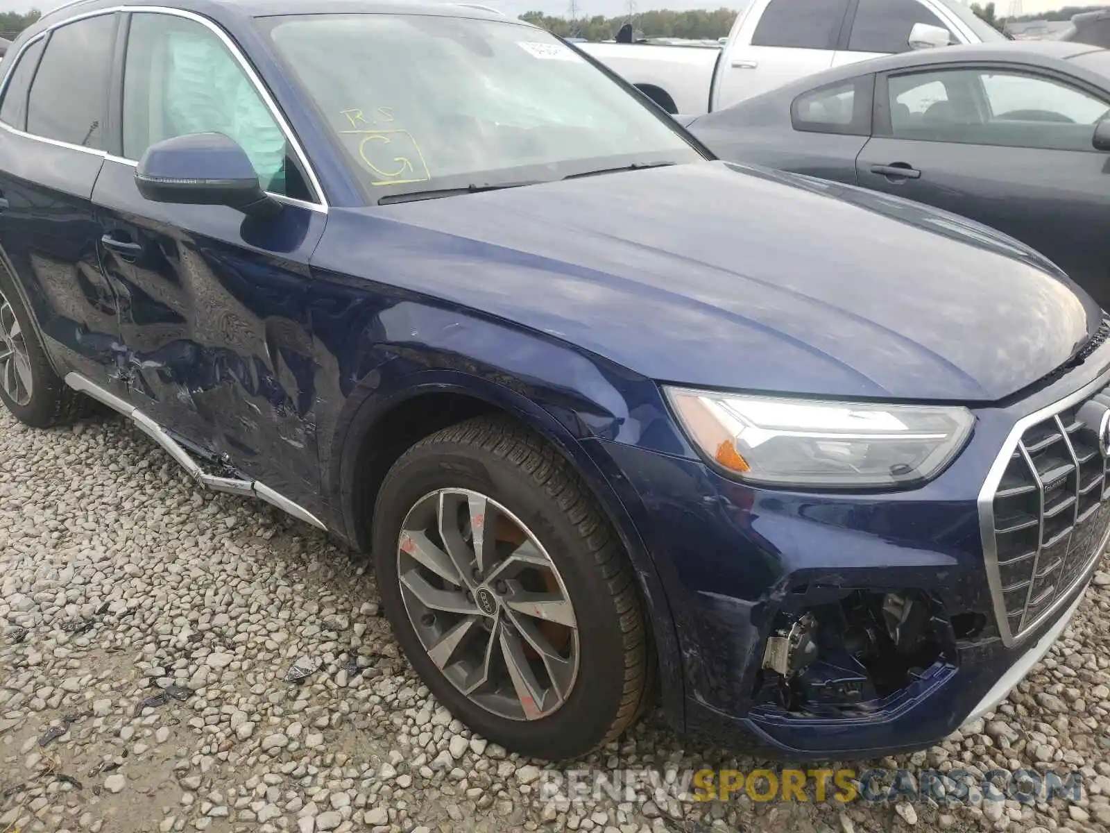 9 Photograph of a damaged car WA1BAAFYXM2078153 AUDI Q5 2021