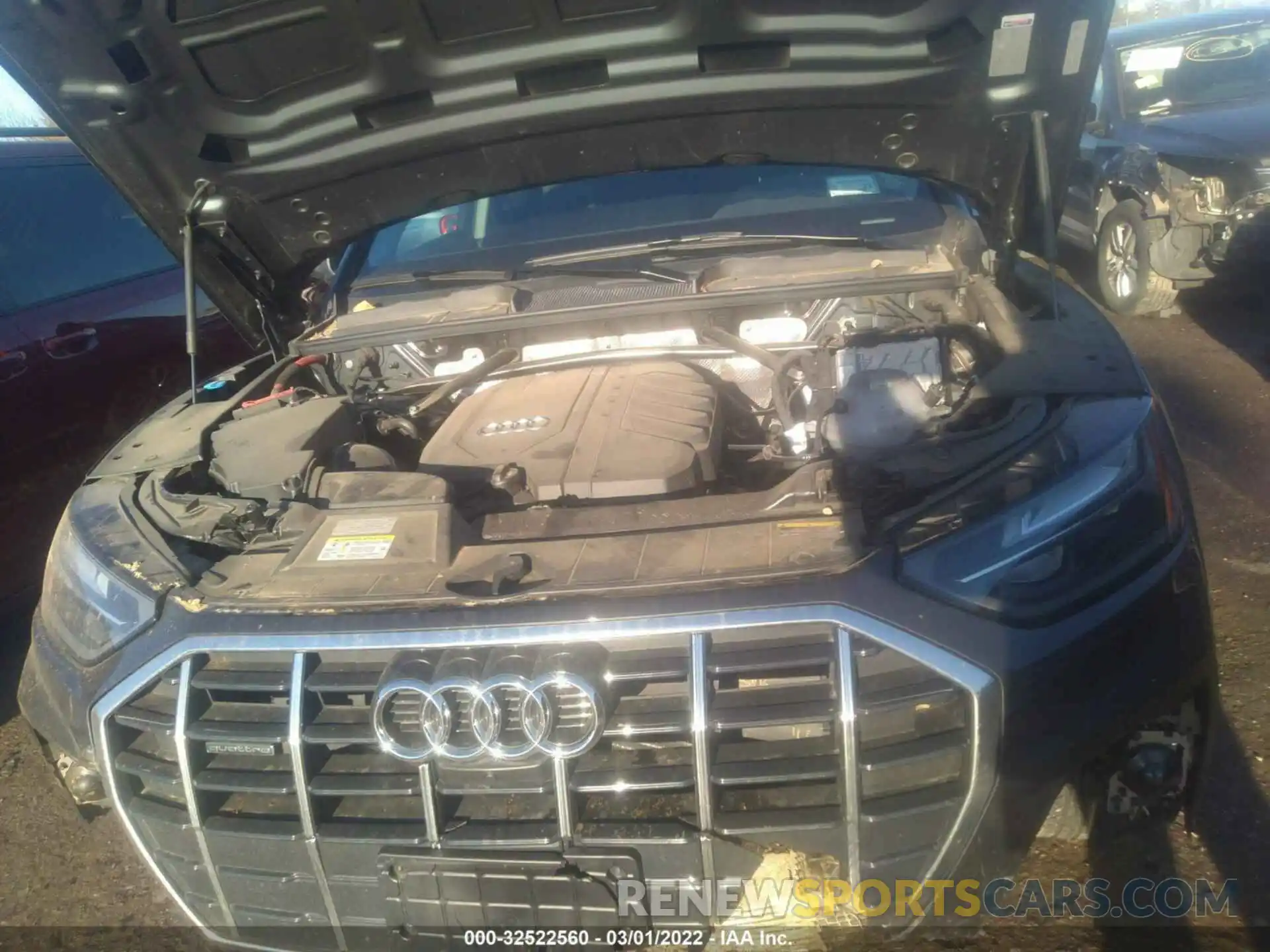 10 Photograph of a damaged car WA1BAAFYXM2087824 AUDI Q5 2021