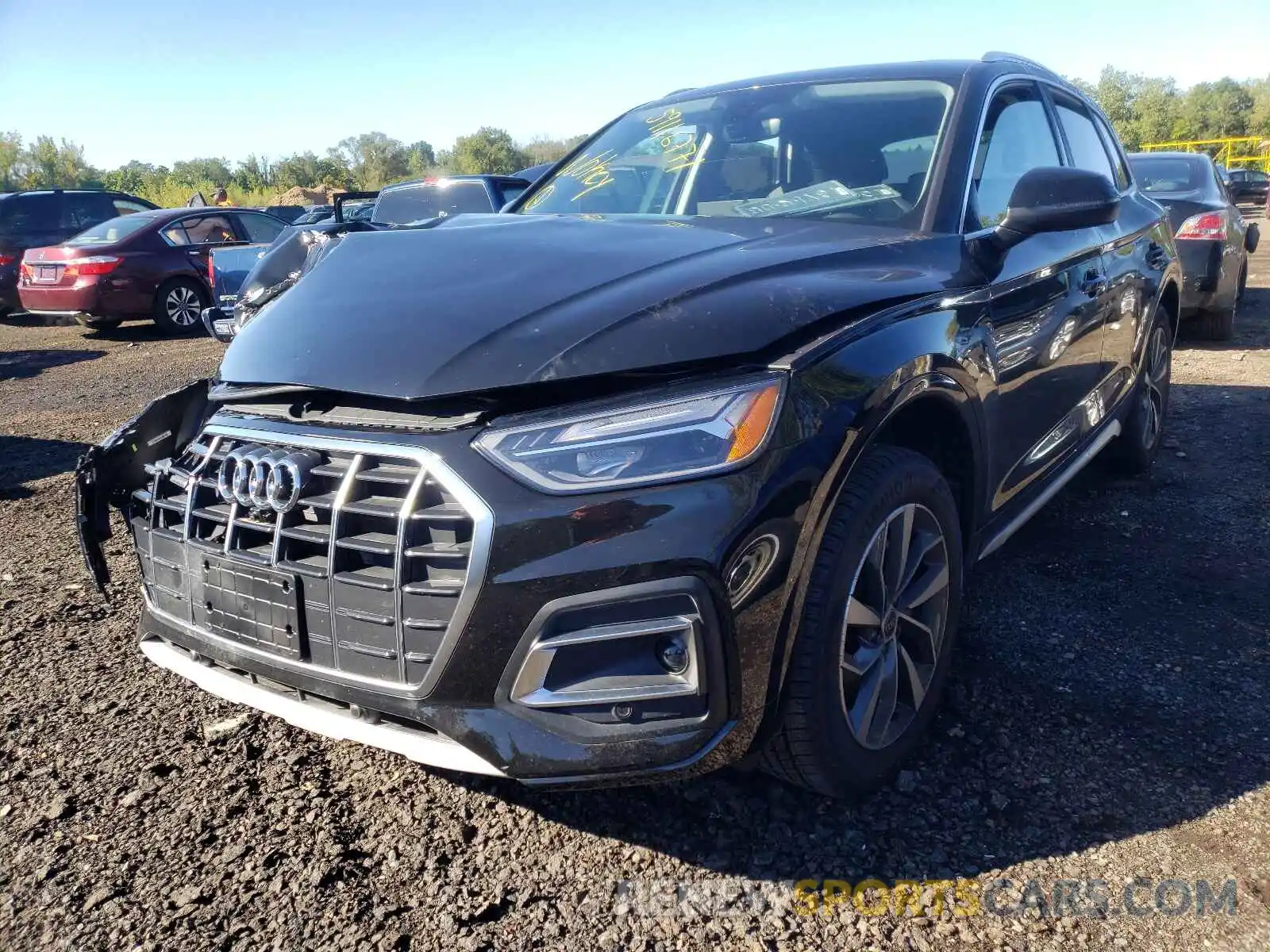 2 Photograph of a damaged car WA1BAAFYXM2091534 AUDI Q5 2021