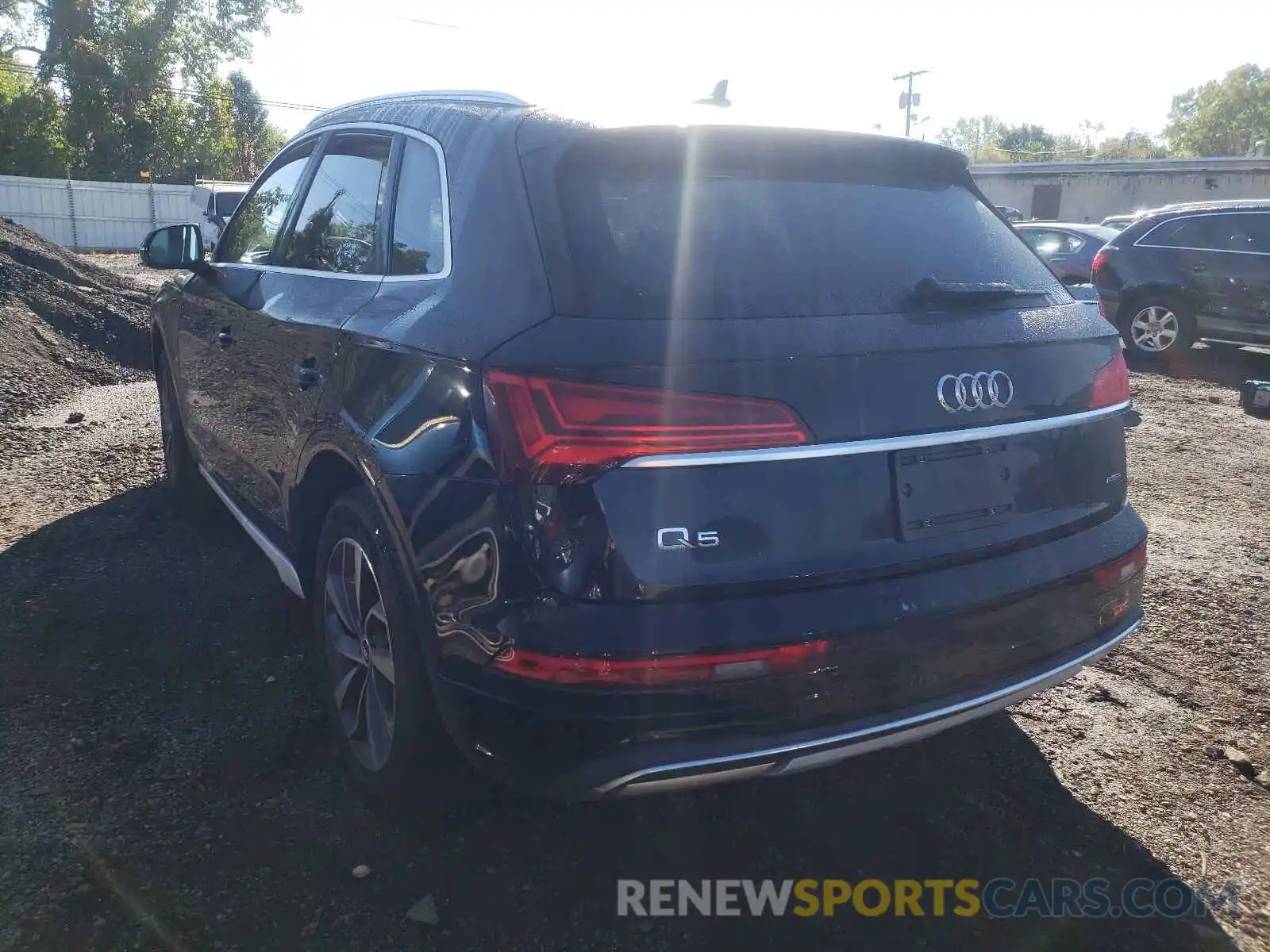 3 Фотография поврежденного автомобиля WA1BAAFYXM2091534 AUDI Q5 2021