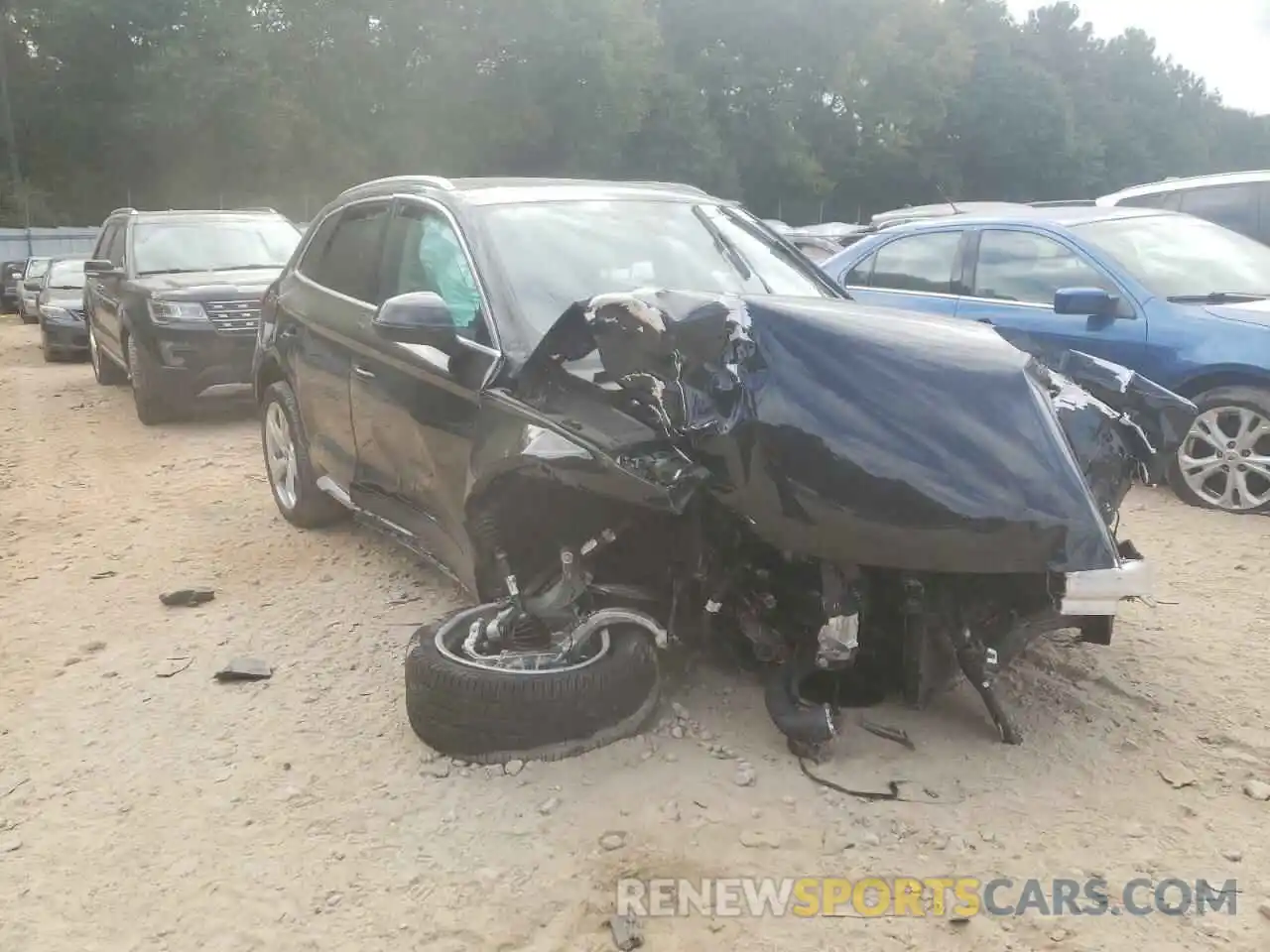 1 Photograph of a damaged car WA1BAAFYXM2101155 AUDI Q5 2021